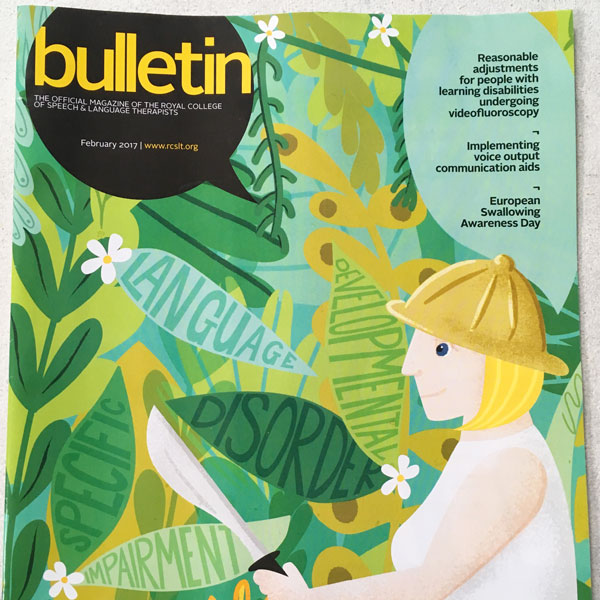 Magazine Cover Illustration Art