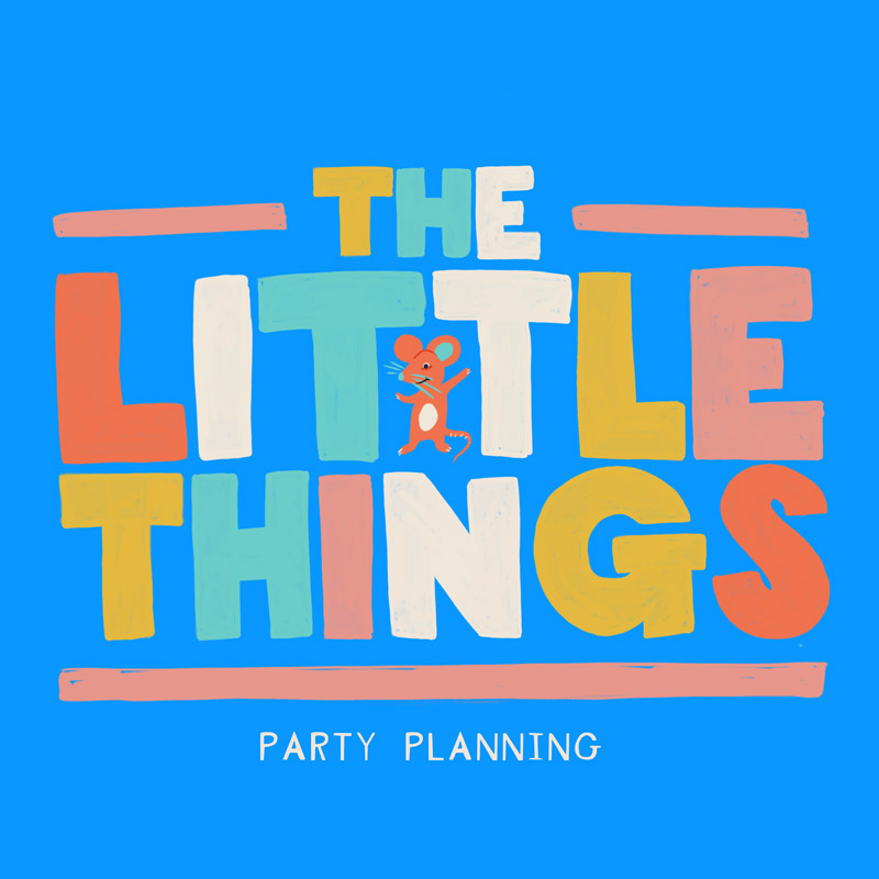 The Little Things Branding Lettering Illustration