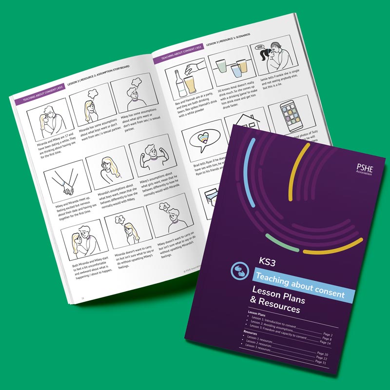 PSHE Education Illustration-Primary Consent Pack Design